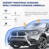 Moyidea Car Sun Shade Windshield Foldable Umbrella Reflective Sunshade for UV to