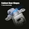 50PCS 1/2" Overlay Soft Close Face Frame 105° Compact Cabinet Damping Hinges NEW