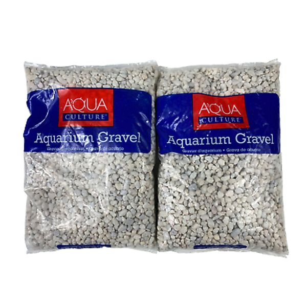 Aqua Culture Pet Aquarium Gravel White 10 lb Fresh Salt Water Fish Terrarium