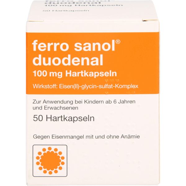 ferro sanol duodenal Kapseln gegen Eisenmangel, 50 pcs. Capsules