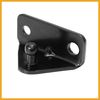 Partuto 4pcs 10mm Car Ball Studs Mounting Brackets Black 64x35x21mm Replacement