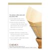 Chemex Bonded Filter - Natural Square - 100 ct - Exclusive Packaging