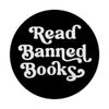 Read Banned Books Retro Lettering PopSockets Swappable PopGrip