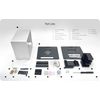 ElectroCookie Raspberry Pi 5 Case, Aluminum Mini Tower Case with Fan and Colour Changing Ambient Light (Silver)