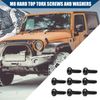Hihaha Jeep Wrangler JK 2007-2018 Windshield Frame Bolts (Interior) / Durable/ 8 Pack
