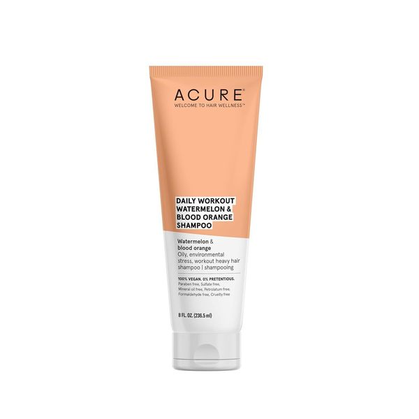 ACURE Daily Workout Watermelon Shampoo | 100% Vegan | For Oily, Environmental