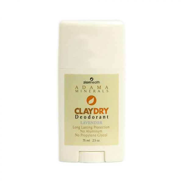 Zion Health Clay Dry Solid Lavender 2.5 Oz