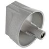 MasterPart Silver Oven Control Knob Switch For Stoves Oven Cookers