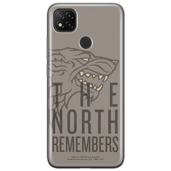 ERT GROUP mobile phone case for Xiaomi REDMI 9C original and officially Licensed Game of Thrones pattern 013 optimally adapted to the shape of the mobile phone, case made of TPU