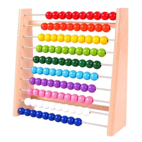 mitas 100-Ball Abacus, Educational Toy, Learning Machine, Solovan, Wooden Toys, Colorful, Stylish, Home Learning, Cram School, Kindergarten, Toddler, Elementary School, Lower School, Boys, Girls,