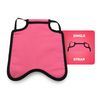 Hen Saver Single Strap Chicken Apron/Saddle, X-Large, Awareness Pink