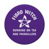 Fibro Witch Running on Tea and Painkillers Cheeky Witch PopSockets Swappable PopGrip