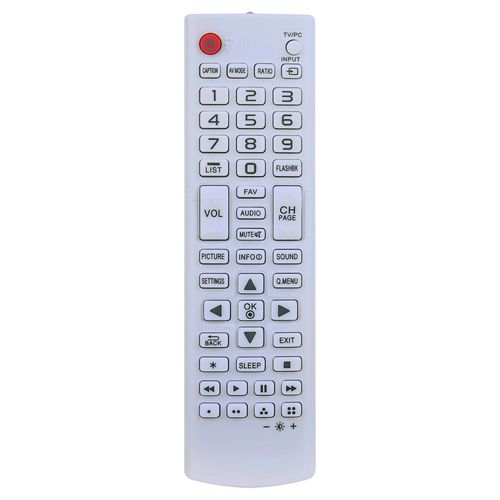 AKB74475462 Replacement Remote fit for LG LCD LED HD TV 24LF4520-UW 24LF4520-WU 24LF4520 24LF4520WU 24LF4520UW