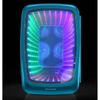 Frigidaire, 6 Can/4 Liter LED Light Up Mini Personal Fridge Cooler, Blue