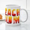 CafePress Beach Bum Mug 11 oz (325 ml) Ceramic Coffee Mug