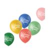 Folat 18655 Retro 'Welcome Back' Balloons, Multicoloured, One Size