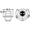 6410 12V35/35W P15d-25-3 RP30 Bulb
