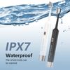 Aneebart Sonic Electric Toothbrush 2 Pack，Electric Toothbrush for Adults and Kids ，Travel Electric Toothbrush Includes 12 Dupont Brush Heads，IPx7 Waterproof (Black White)