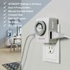 DEWENWILS 2 pack Indoor Outlet Timer Plug in Electrical Timer for Aquarium