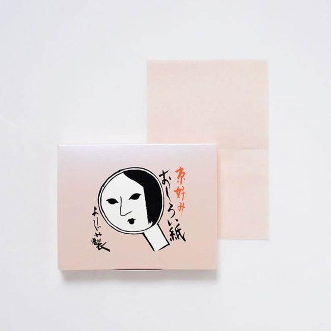 [Official] Yojiya Shiroi Paper, Peach Flower Color, Set of 3, 2.0 x 2.5 inches (50 x 64 mm), Makeup Reduction