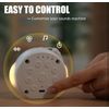 Sleep Sound Machine 27 Sounds Rechargeable White Noise Machine with Night Light