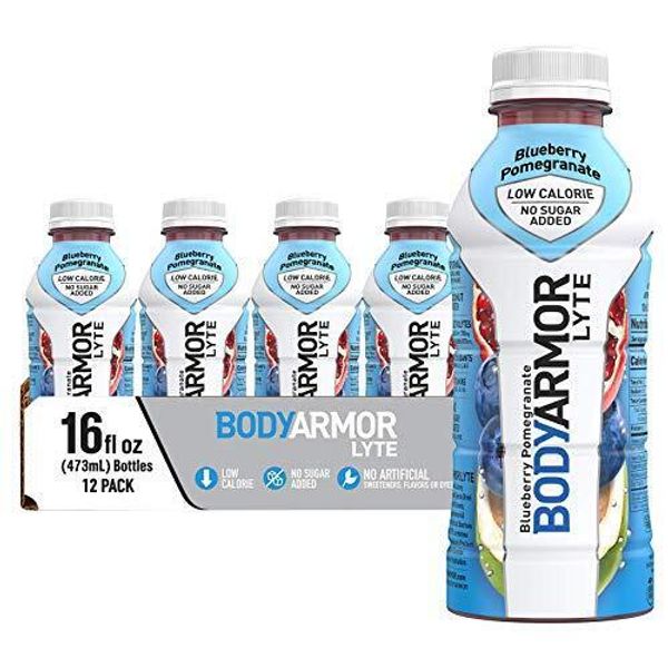 BODYARMOR LYTE Sports Drink Low-Calorie Beverage Blueberry Pomegranate Natural