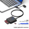 BENFEI Memory Card Reader, BENFEI 4in1 USB USB-C to SD Micro SD MS CF Card Reader Adapter