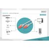 Digitus LAN Cable Cat 6-7m - RJ45 Network Cable - UTP Unshielded - Compatible with Cat6A & Cat5e - Grey
