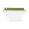 Maxx Flo Outlet - Oversized Downspout Outlet (5 inch, Low Gloss White)