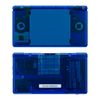 eXtremeRate ds Lite Compatible with Custom Replacement Shell Clear Material, Replacement Buttons, Screen Lens Compatible with Nintendo DS Light (Clear Blue)