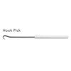Ullman Pick and Hook Set, Steel, 6-5/16 in. L, 4 pcs