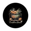 Cauldron Queen Funny Halloween Witchcraft Kettle PopSockets Swappable PopGrip