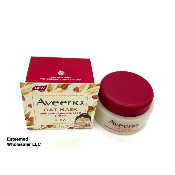 AVEENO Oat Mask w/Pomegranate Seed Extract Glow 1.7oz