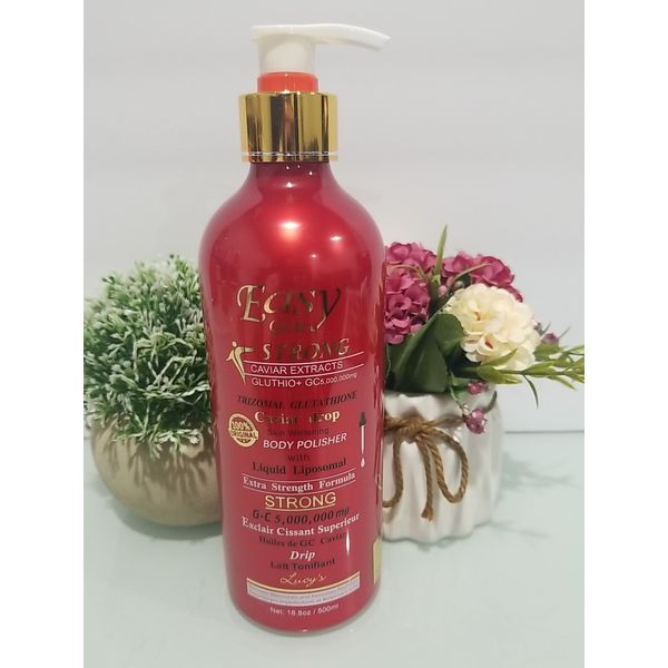 Easy Glow Caviar Drop Body Polisher Lotion 500ml 👌💯% AUTHENTIC