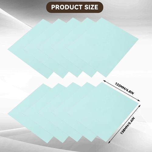 10Pcs Transparent Protective Lens,Welding Helmet Lens,Auto Darkening Welding Hood Mask Lens Polycarbonate Welding Cover Lens Plate Spare Replacement Lens for Industrial Supplies,138x122mm