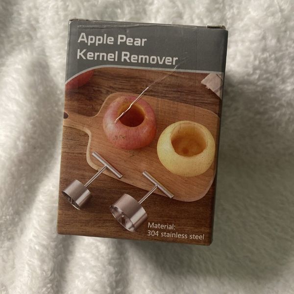 2pc Apple Corer Kernel Remover NIB 304 Stainless Steel