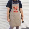 GRAPHICS & MORE Superman Super Mom Shield Logo Apron with Pockets