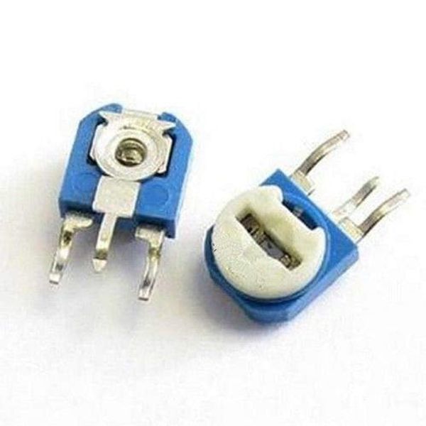 E-Projects - 100 Ohm Variable Resistor Trimmer Pot, Side Adjustment Potentiometer (Pack of 25)