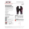 MaxiDry Zero 56-451 Cold Condition Work Glove with Thermal Lining and Full Double-Dipped Nitrile Coating (3, Small)