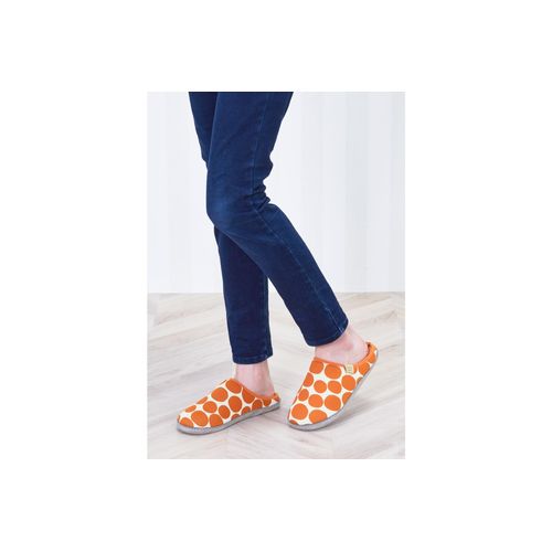 Pansy 9262 Indoor Shoes, Room Shoes, Women's, Slippers, Stretch, Scandinavian Style, yellow