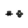 Genuine Fuel Injection Throttle Switch, Mechanical, Push Button, Manual, Black