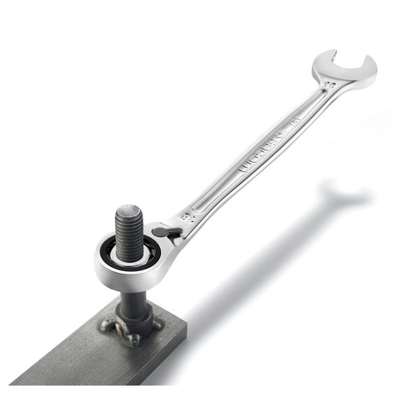 Facom 467B.15 Anti Slip Combination Ratcheting Spanner, 15mm