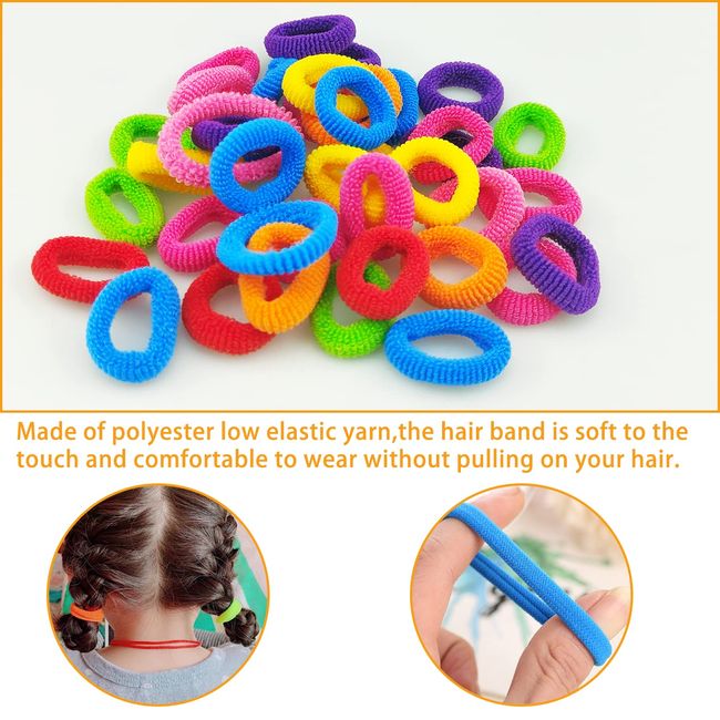 Sweet Colorful Yarn Hair Clip Hair Tie