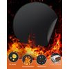 Round BBQ Grill Mat, 48 Inch Double-Sided Fireproof Pad 4-Layer Deck Protector for Indoor Outdoor Grilling