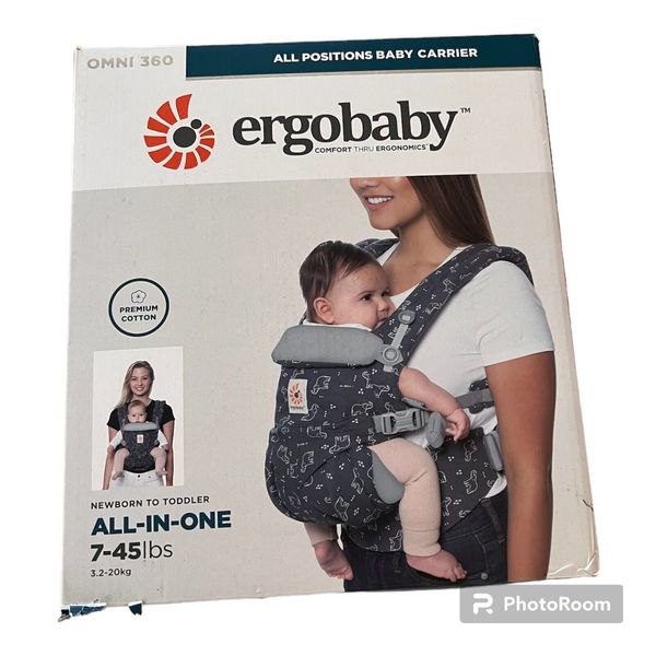 Ergobaby Carrier, Omni 360 All Carry Positions Baby Carrier,  Trunks Up