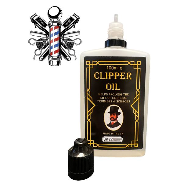 Clipper Oil Electric Hair Trimmer Shaver Blade Lubricant 100ml Oil. Sk22 Products