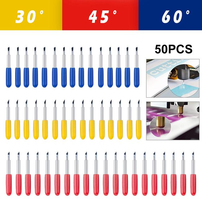 50PCS Replacement Cutting Blades For Cricut Explore Air 2 /Air 3