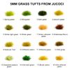 Jucoci Miniature Grass Tufts - Static Model Grassland Forage