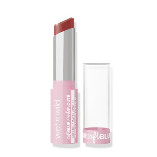 Wet n Wild Cloud Pout Soft Blur Matte Lipstick, Matte Liquid Lipstick with Non-Drying and Long-Lasting Formula, Lightweight and Moisturizing, Nude for Love