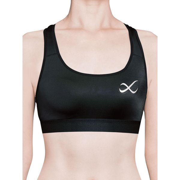 CW-X Wacoal HTY020 Women's Sports Bra with Sway Support, Wireless, Worn by Mai Asada and Ami Inamura, High Impact Sports Bra, Easy to Move without Swaying or Bouncing, BL